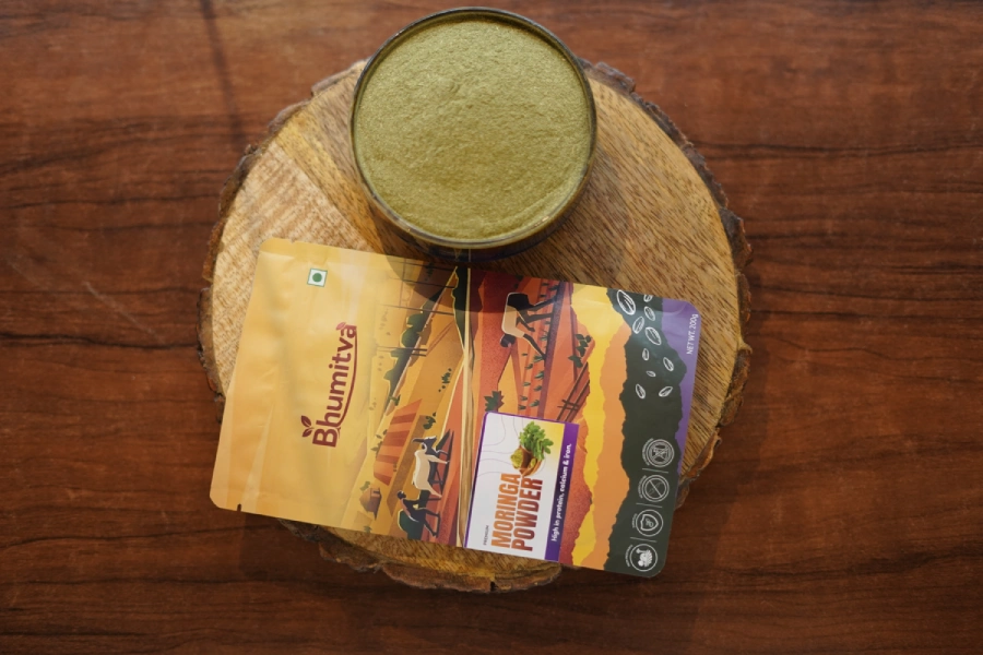 Bhumitva Moringa Powder product pack