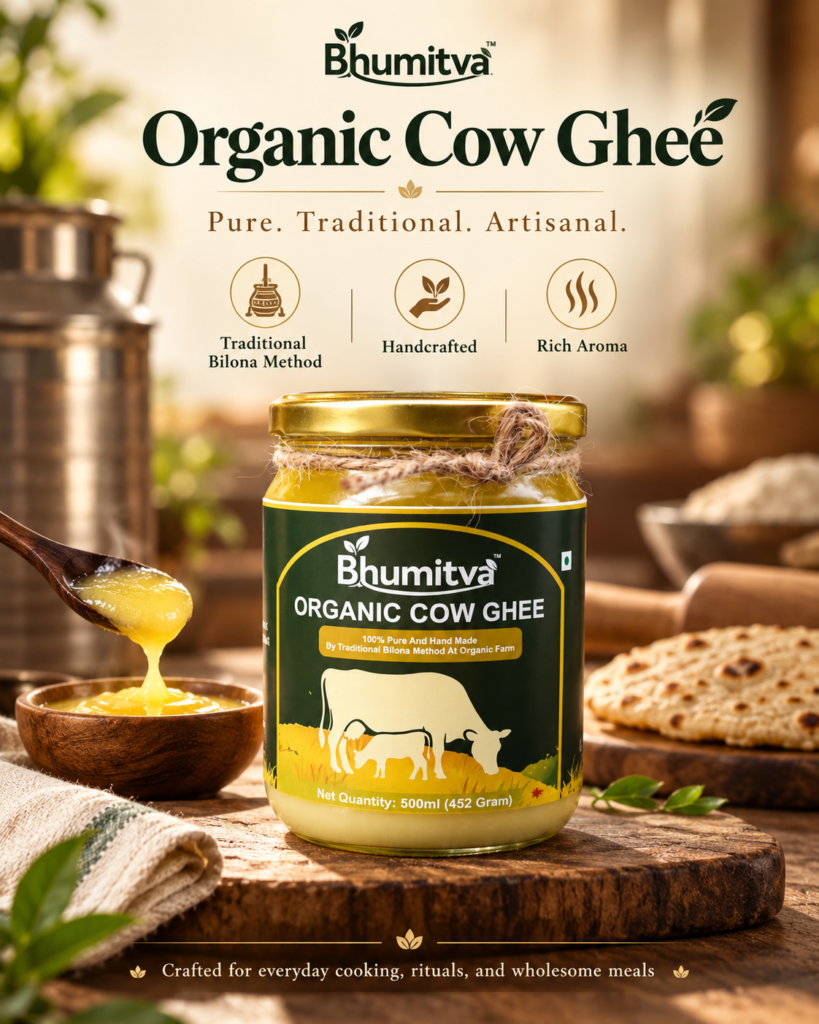 Organic Cow Ghee – Bilona Method